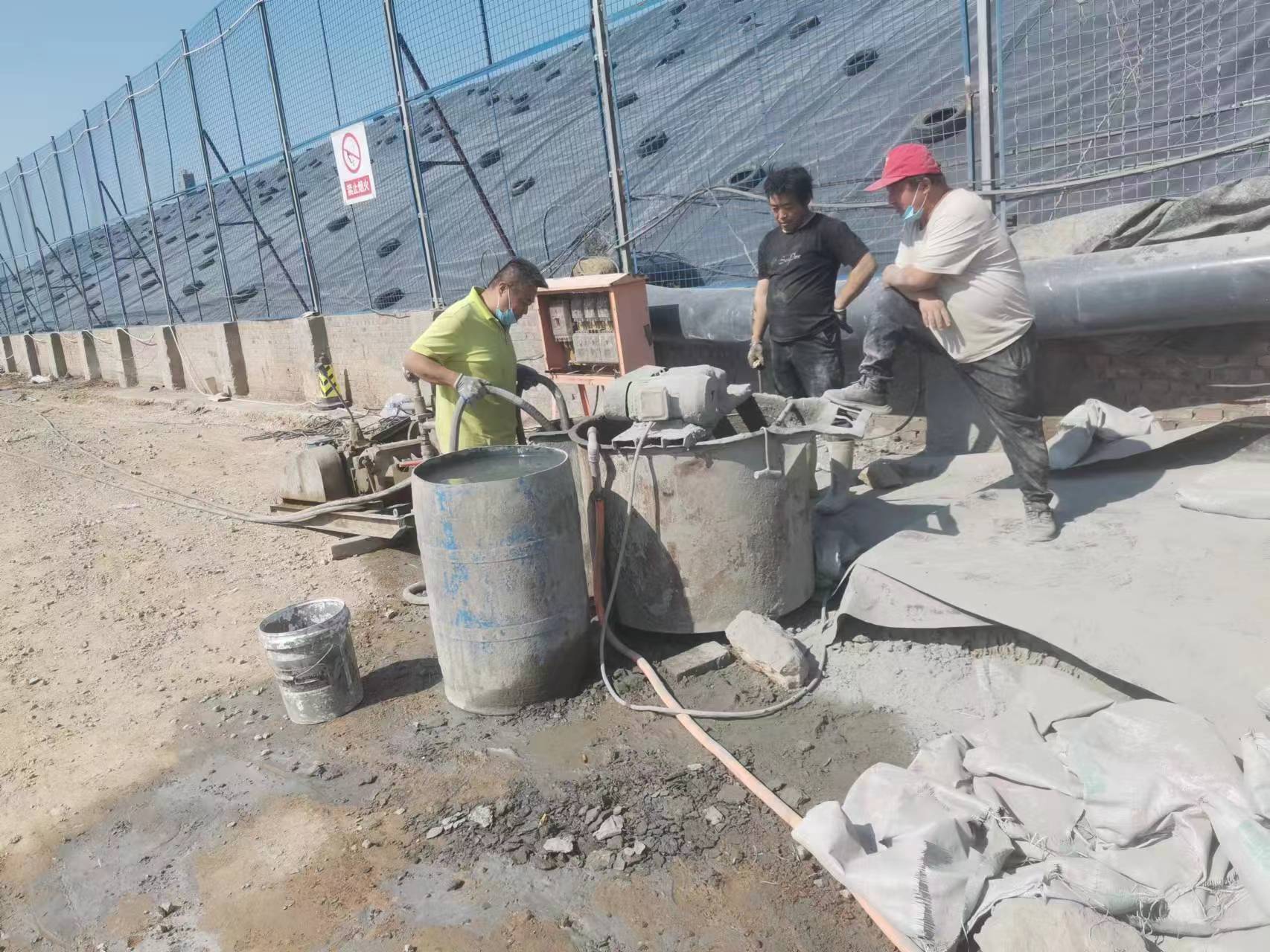 大石桥袖阀管注浆