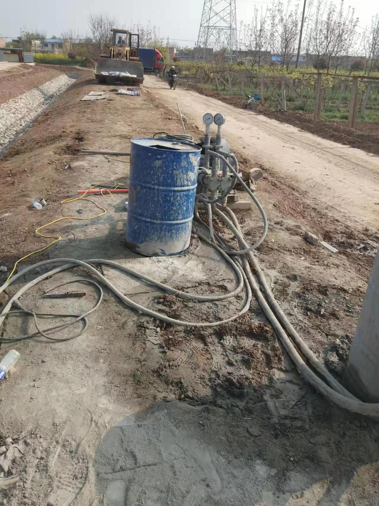 大石桥顶管注浆